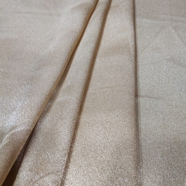 Golden Silk Charmeuse Fabric - Image 3