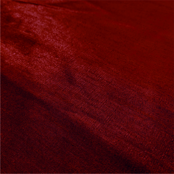 Maroon Dupion Silk Fabric - Image 2