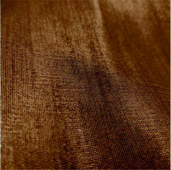 Brown Dupion Silk Fabric - Image 3