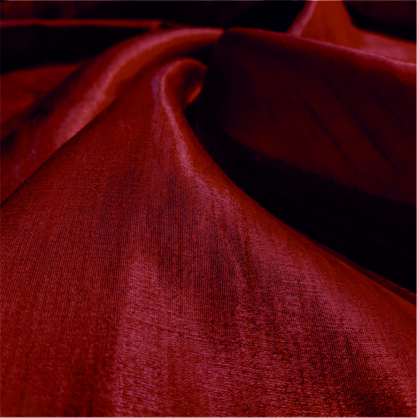 Maroon Dupion Silk Fabric - Image 3