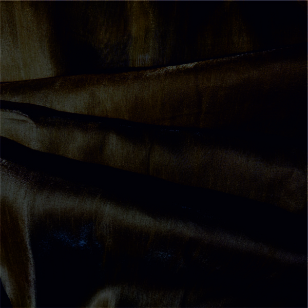 Black Dupion Silk Fabric - Image 5