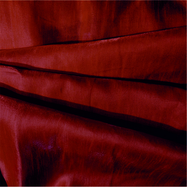 Maroon Dupion Silk Fabric - Image 5