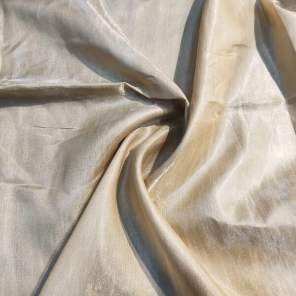 Metallic Gold Dupion Silk Fabric