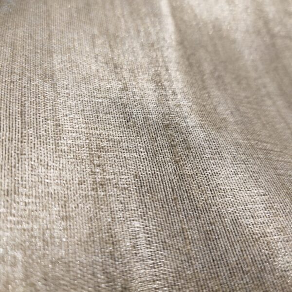 Metallic Gold Dupion Silk Fabric - Image 4