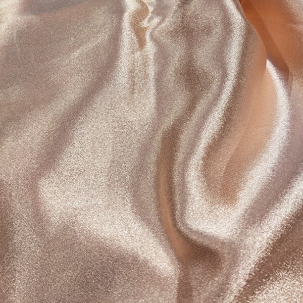 Blush Pink Silk Charmeuse Fabric - Image 2