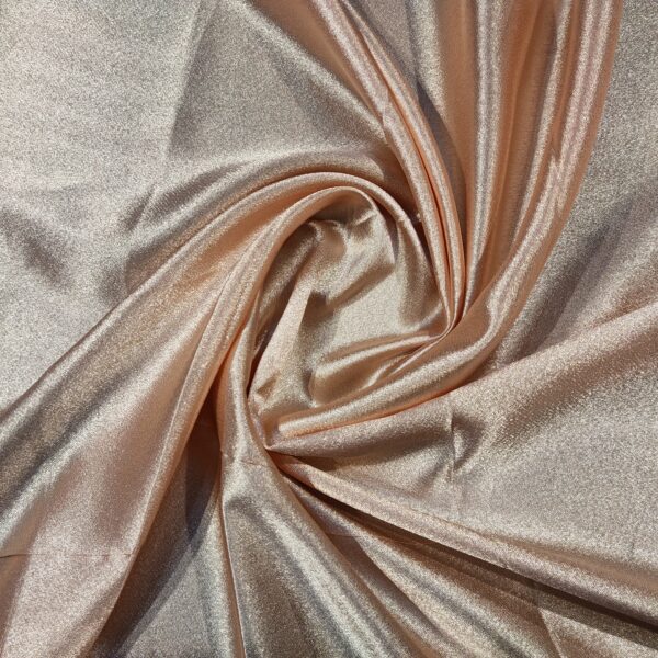 Blush Pink Silk Charmeuse Fabric - Image 3