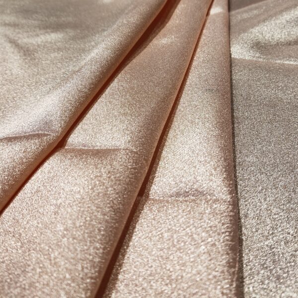 Blush Pink Silk Charmeuse Fabric - Image 5