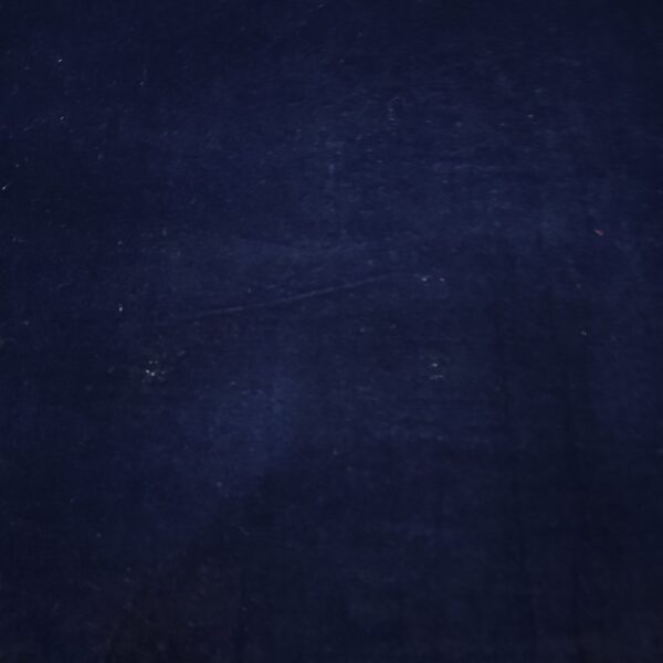 Navy Blue Plain Micro Velvet Fabric - Image 2